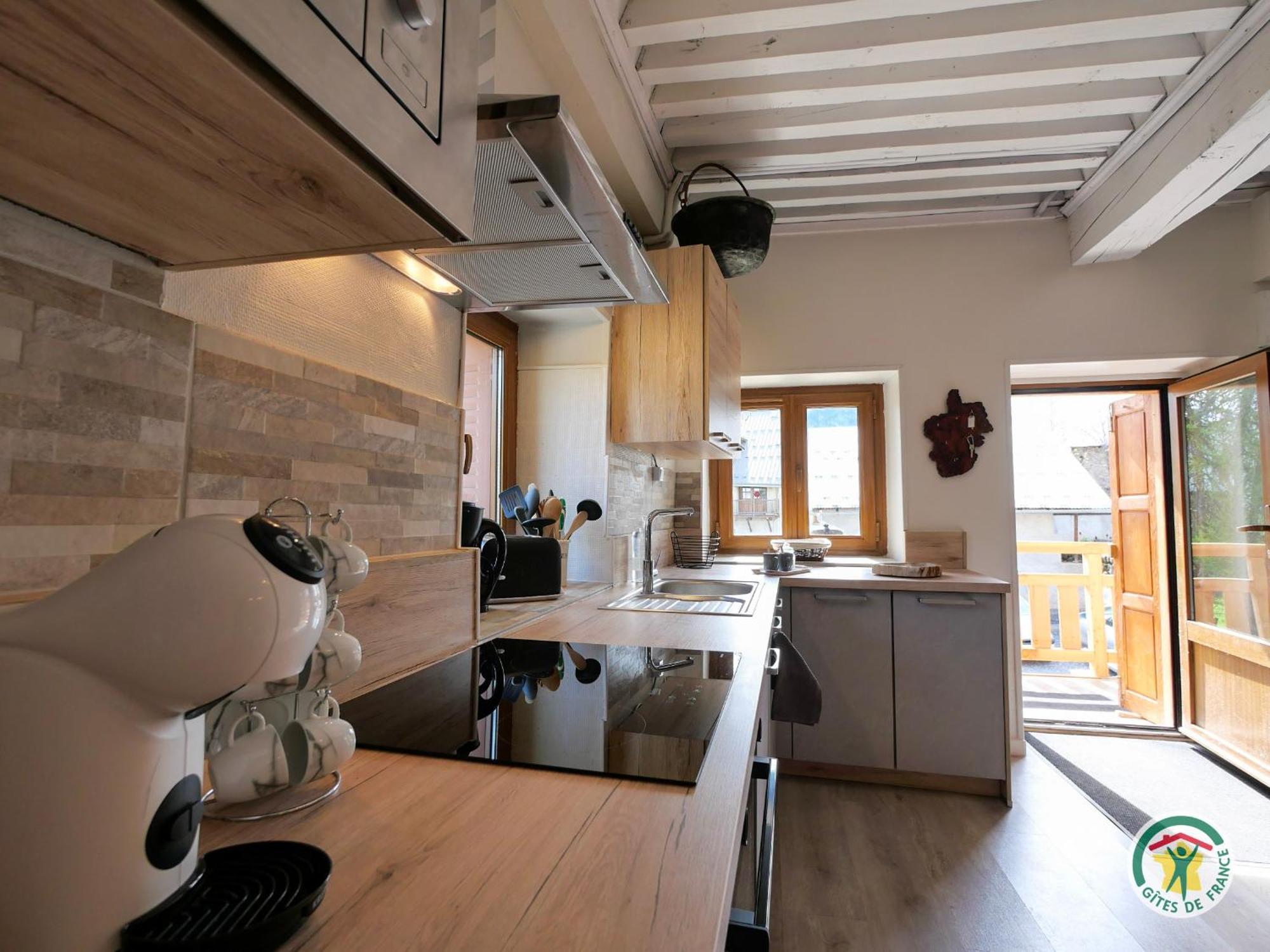 "La Batisse Des Pres" Apartment Puy-Saint-Vincent Luaran gambar
